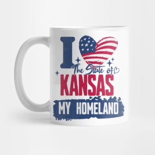 Kansas my homeland Mug